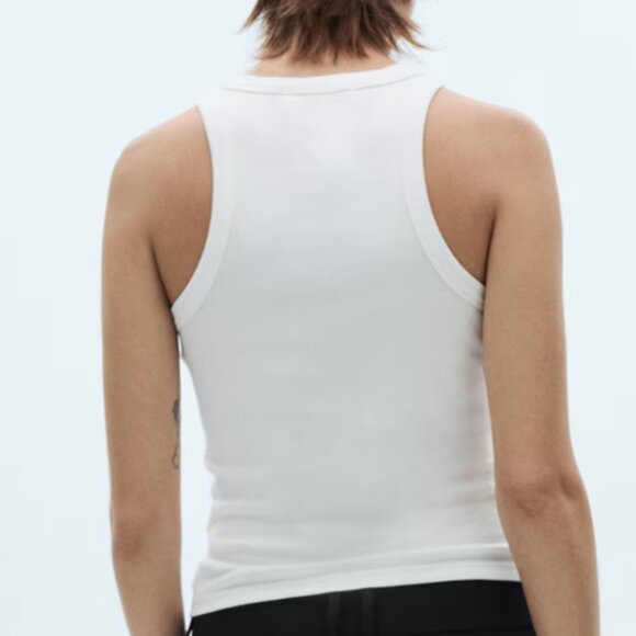 MANGO Sequin Halter Tank Top - Picture 2 of 3